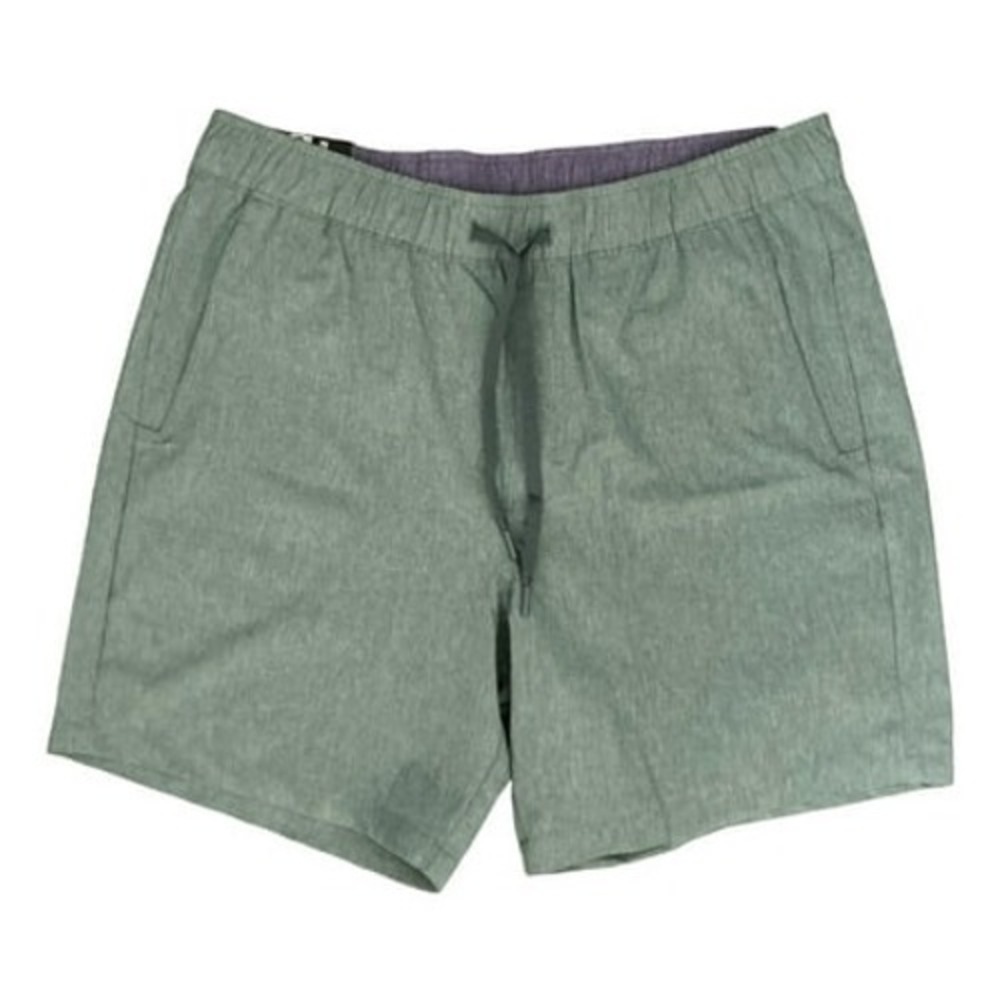 869.Eddie Bauer Men Water Repellent Woven Tech Drawstring Waist Pull on Short SM